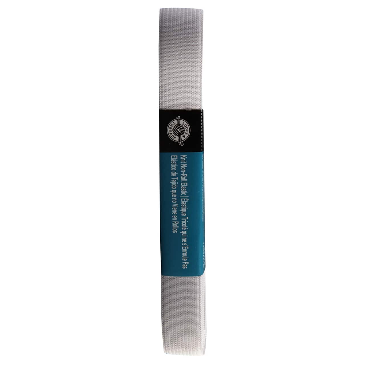 12 Pack: 3/4" White Knit Non-Roll Elastic Hank by Loops & Threads™